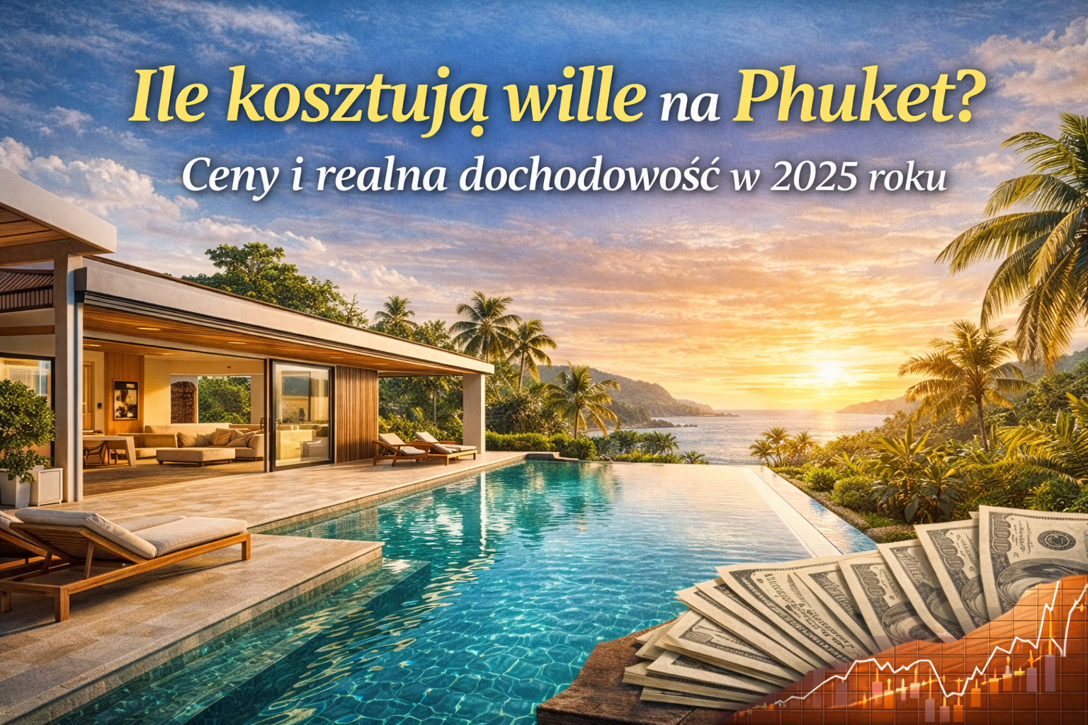 Ile kosztują wille na Phuket? Ceny i realna dochodowość w 2025 roku